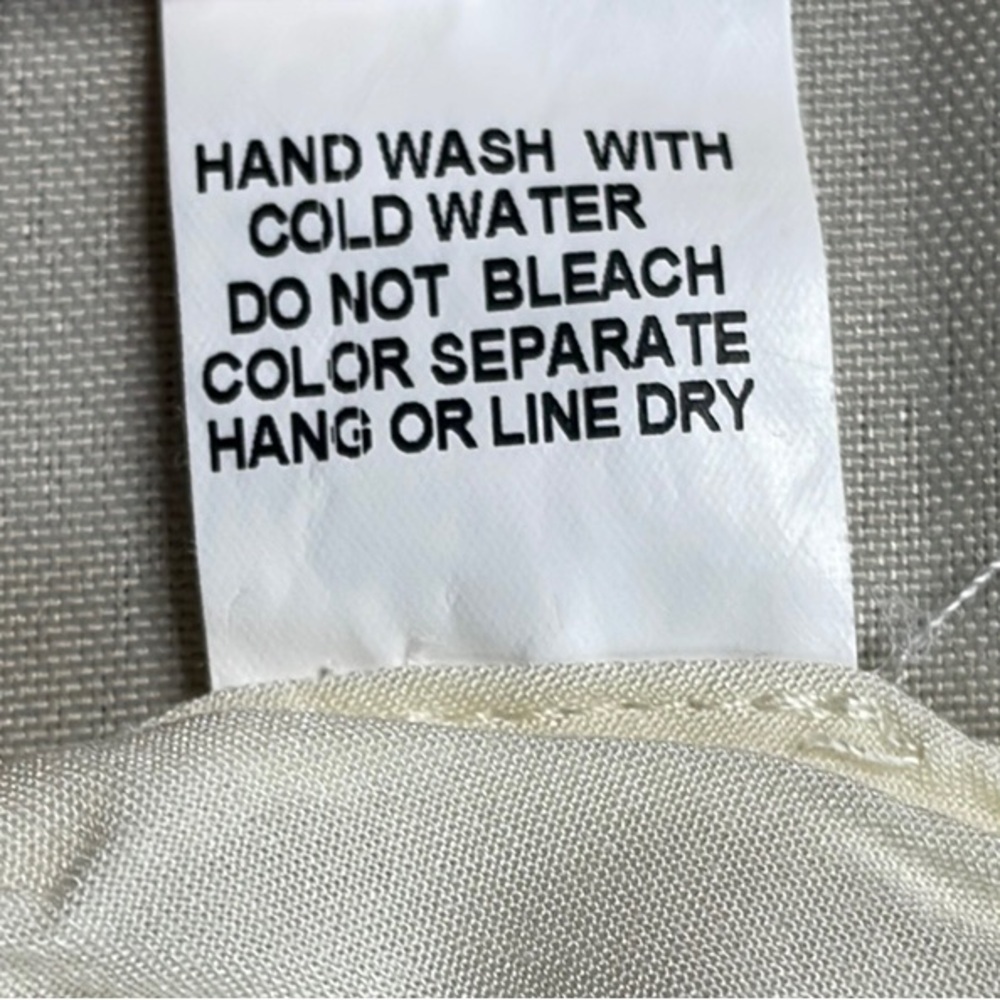 WILD HONEY Striped Cream and Tan Women's Top - Picture 7 of 8